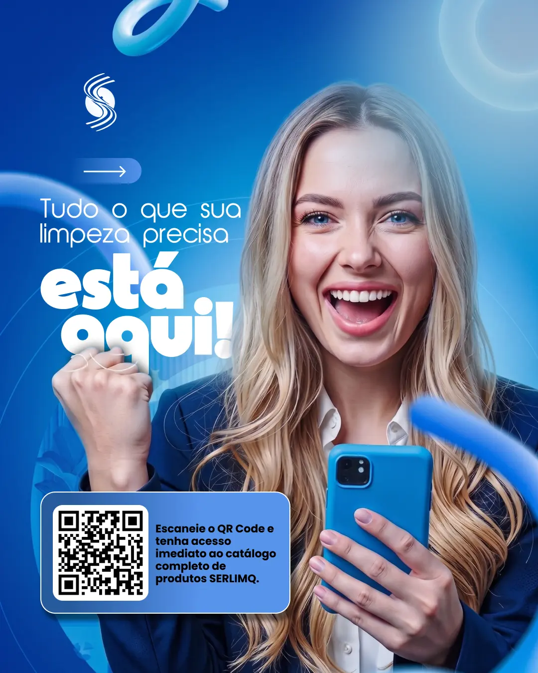 Catálogo digital de produtos de limpeza SERLIMQ